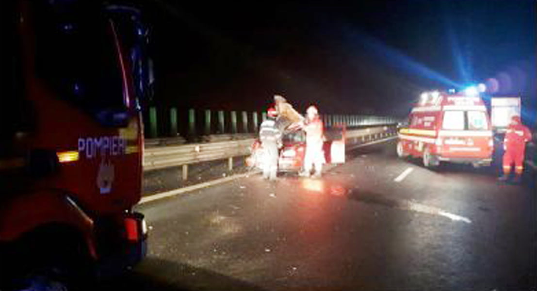 Read more about the article Accident mortal pe Autostrada A1, Sebeş-Oraştie. Două persoane au decedat