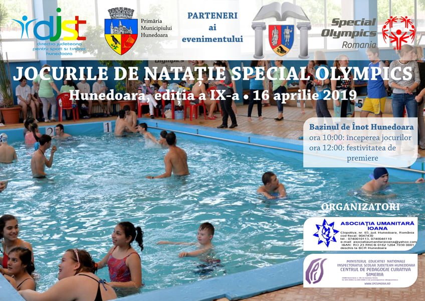 Read more about the article Jocurile de Nataţie “Special Olympics” Hunedoara