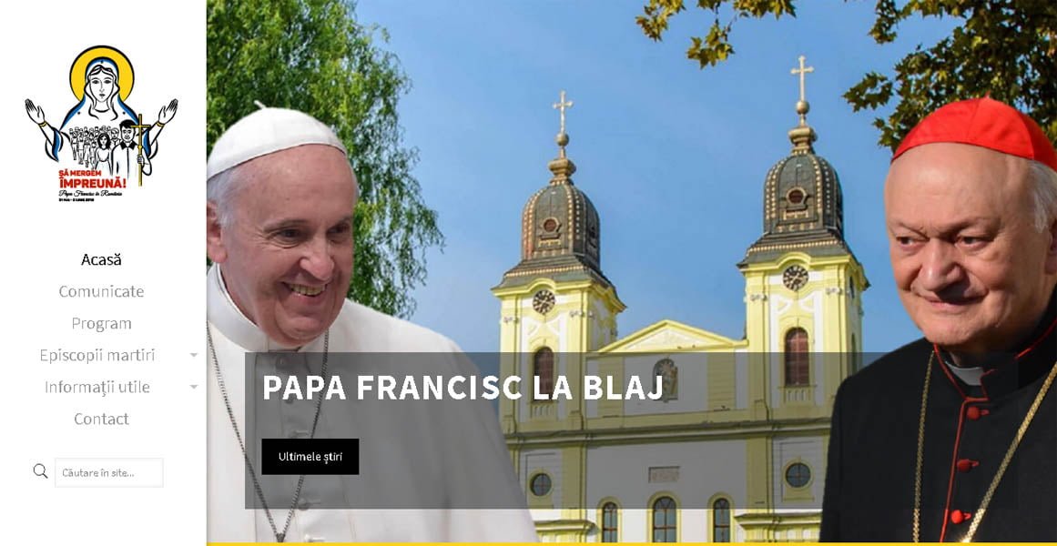 Read more about the article Site oficial dedicat vizitei Sfântului Părinte Papa Francisc la Blaj