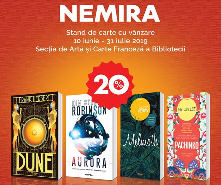 Read more about the article Stand de carte cu vânzare dedicat Editurii Nemira-Bucureşti.