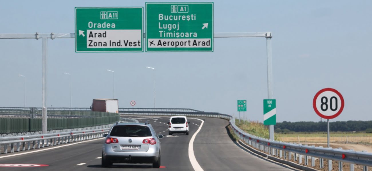 Read more about the article CNAIR a desemnat câstigătorul pentru proiectarea și execuția Drumului de Legătură Autostrada A1 Arad – Timișoara – DN 69