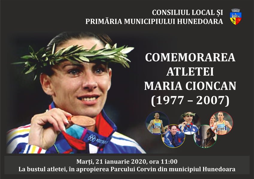 Read more about the article Comemorarea atletei Maria Cioncan, la Hunedoara