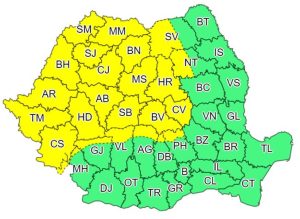 Read more about the article Judeţul Hunedoara, sub cod galben de vânt puternic