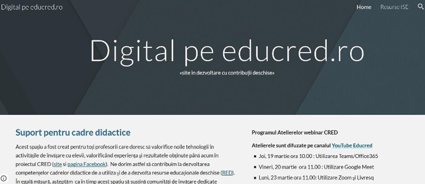 Read more about the article Platformă digitală, lansată de Ministerul Educației. Sprijin acordat profesorilor pentru a preda online