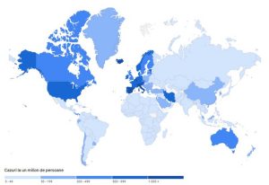 Read more about the article Coronavirus în lume: TOP 30 țări afectate