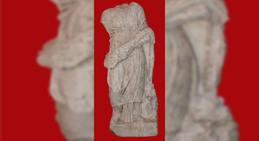 Read more about the article Exponatul on-line al muzeului devean: STATUIA ZEIȚEI HYGIEIA DIN CAPITALA DACIEI ROMANE