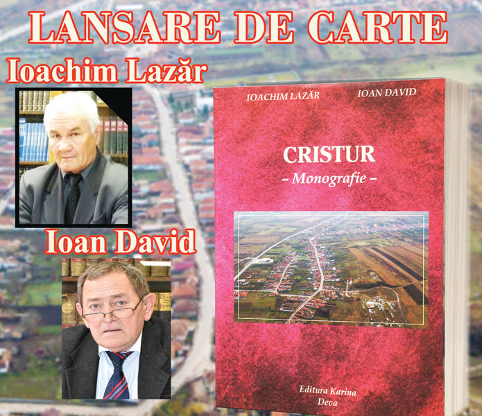 Read more about the article Lansare de carte la bibliotecă: „Cristur. Monografie”