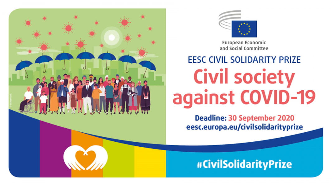 Read more about the article Comitetul Economic și Social European (CESE) lansează Premiul pentru solidaritate civilă