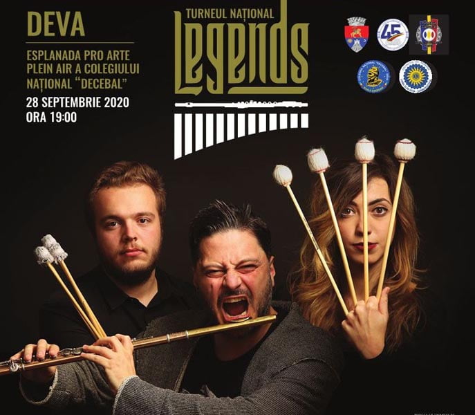 Read more about the article Concertul ”Legends” se mută în sala Pro Arte a Colegiului Național ”Decebal”!