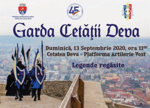 Read more about the article Istoria și legendele Cetății Deva, reînviate, duminică, de oștenii Gărzii!