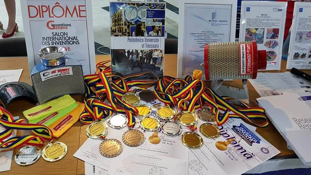 Read more about the article Bilanțul UPT la Salonul de Inventică Traian Vuia – 34 de medalii, 8 premii speciale și 11 diplome de excelență