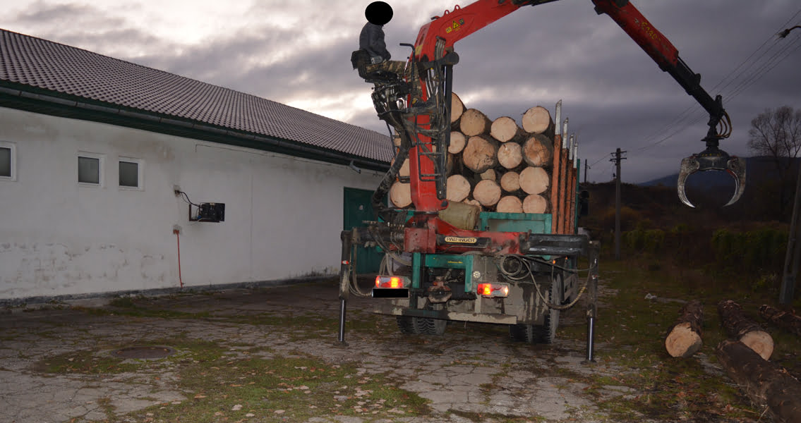 Read more about the article Amendă de 3.000 de lei pentru material lemnos transportat ilicit
