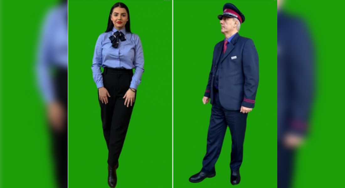 Read more about the article Angajații CFR Călători încep anul cu haine noi. Cum arată uniformele