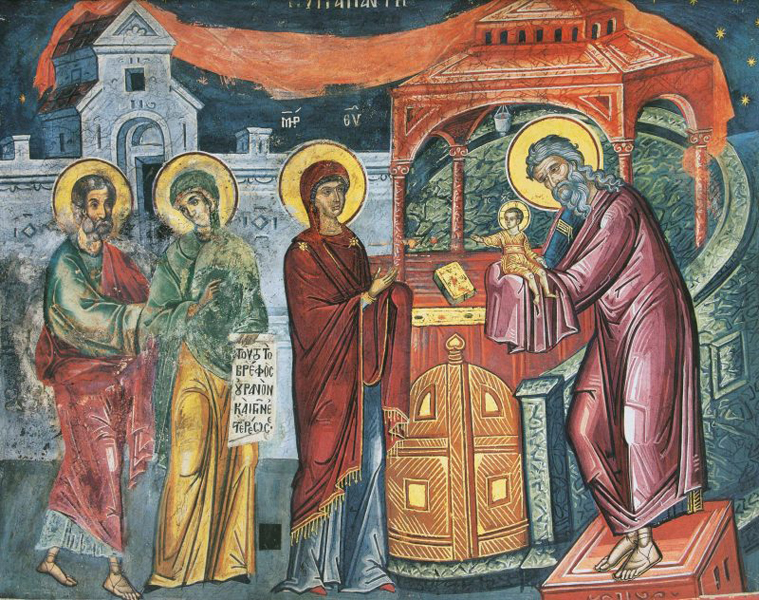 Read more about the article 2 februarie: Întâmpinarea Domnului, sărbătoarea creștină prăznuită la 40 de zile de la Crăciun.