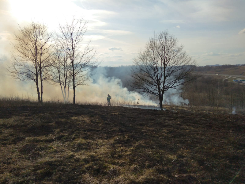 Read more about the article Sezonul incendiilor de vegetaţie uscată este, din păcate, din nou deschis