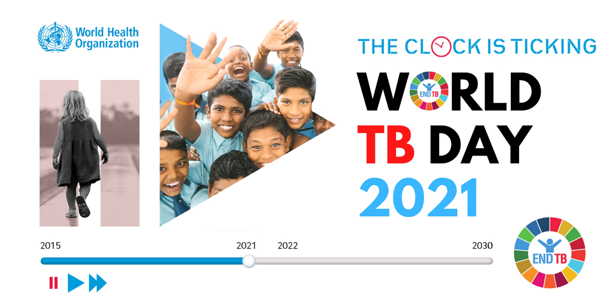 Read more about the article Ziua Mondială a Tuberculozei 2021: „CEASUL TICĂIE”