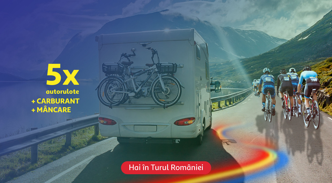Read more about the article Fanii ciclismului au șansa de a însoți Turul României cu 5 autorulote oferite gratuit