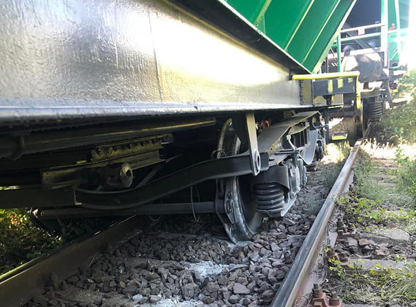 Read more about the article Vagonul unui tren de marfă a deraiat între stațiile Mintia și Brănișca