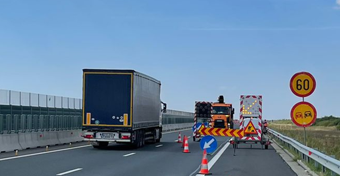 Read more about the article Joi, 16 septembrie, restricții de circulație pe autostrada A1, zona Orăştie – Sibiu