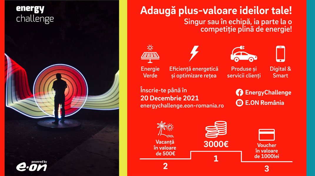 Read more about the article S-a dat startul la competiția studențească E.ON Energy Challenge, ediția 2022!