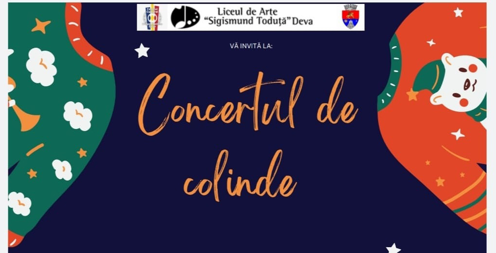 Read more about the article Concert de colinde susţinut de elevi ai Liceului de Arte “Sogismund Toduţă”