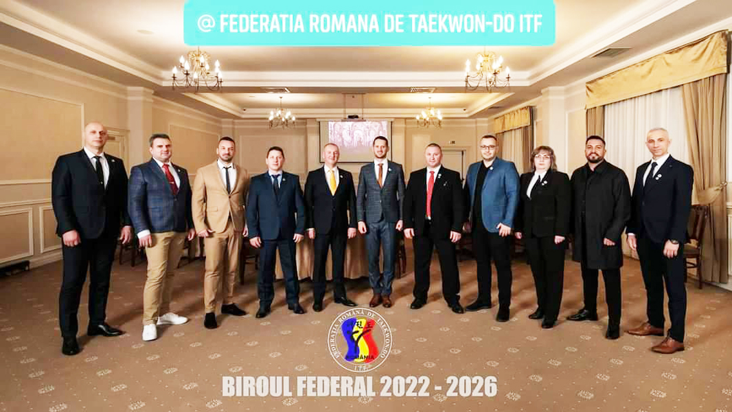 Read more about the article Alegeri: Cosmin Oprescu, reales președinte la FR Taekwondo ITF