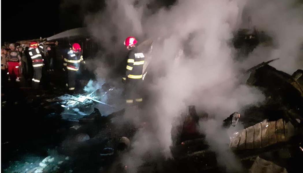 Read more about the article Incendiu de proporții în Orăștie