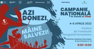 Read more about the article LUNI dimineață a început campania DONEAZĂ SÂNGE, FII EROU!
