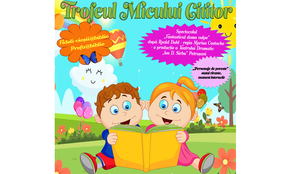 Read more about the article „Trofeul Micului Cititor”, la Biblioteca Judeţeană