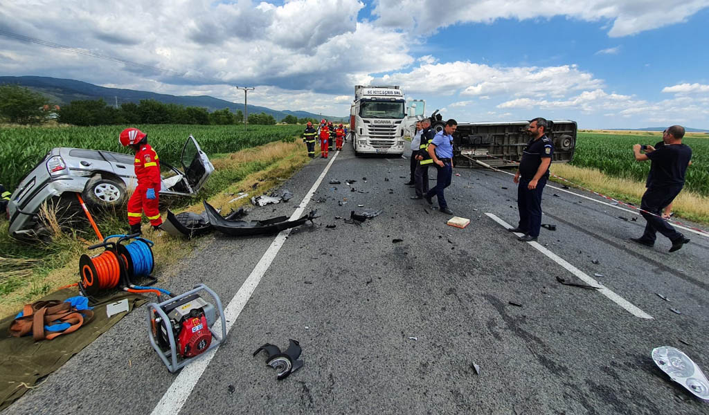 Read more about the article Accident mortal în apropiere de Orăştie