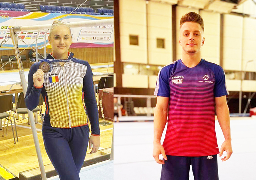 Read more about the article Gimnastică: Start bun în actualul sezon pentru Ioana Stănciulescu și Gabriel Burtănete