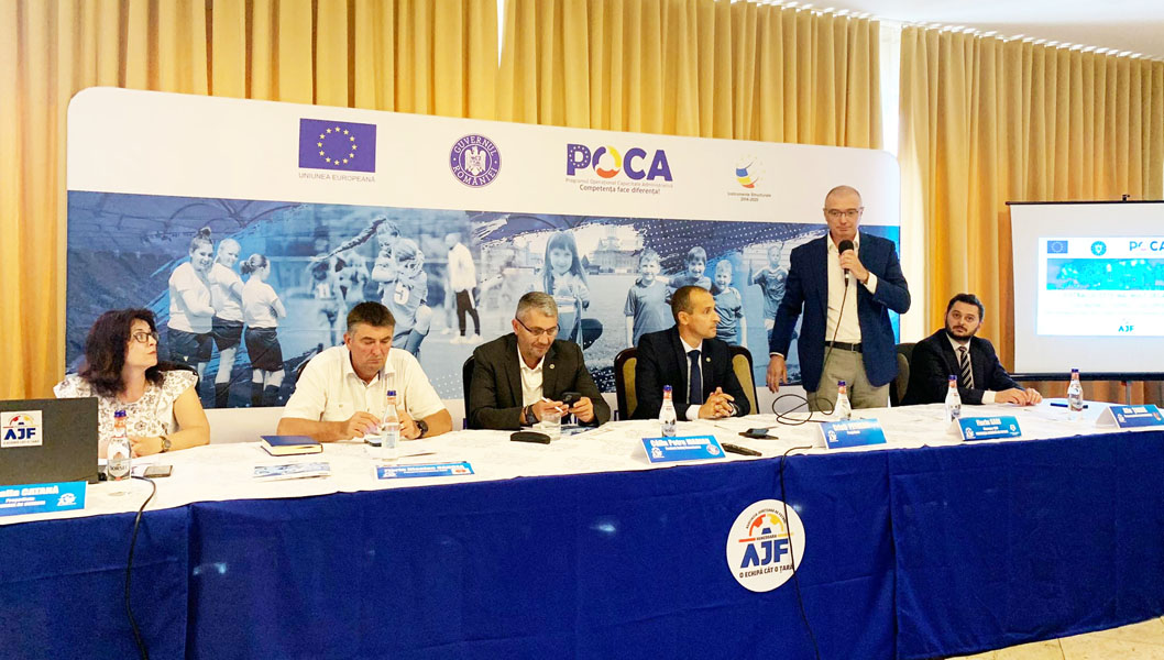 Read more about the article Fotbal: Proiect POCA, pus în aplicare de Asociaţia judeţeană de Fotbal Hunedoara
