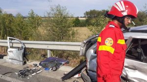Read more about the article Accident rutier soldat cu rănirea unui minor, în comuna Brănișca