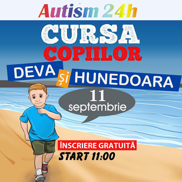 Read more about the article Cursa Copiilor Deva – eveniment caritabil dedicat copiilor cu autism