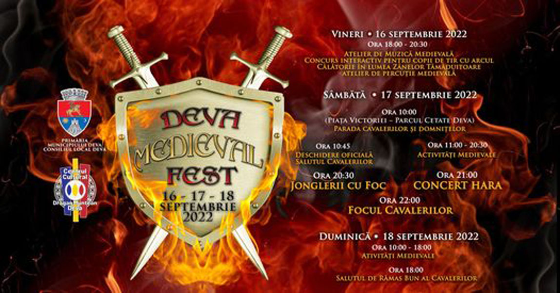 Read more about the article Eveniment inedit la Deva: „Deva Medieval Fest”!