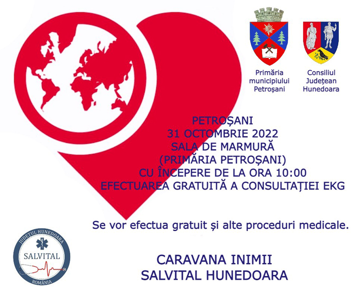 Read more about the article Caravana Inimii, la Petroșani!