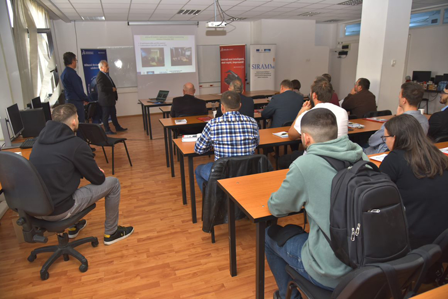 Read more about the article Tehnologiile viitorului, prezentate la Universitatea Politehnica Timișoara. Seminar SIRAMM – “What’s New 2023”