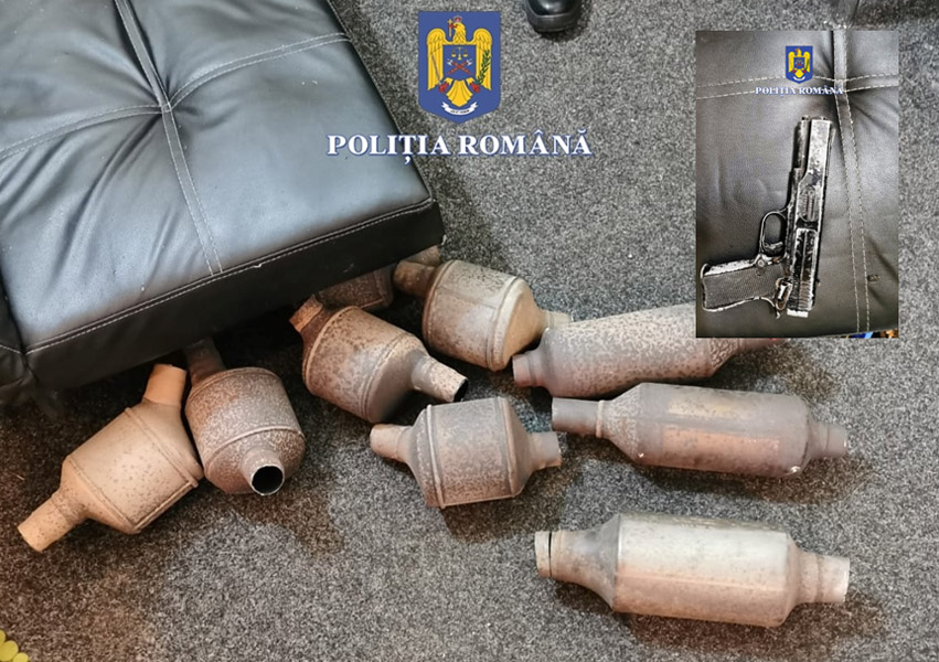 Read more about the article Bărbaţi bănuiţi de furt de catalizatoare, identificaţi şi reţinuţi preventiv de poliţişti