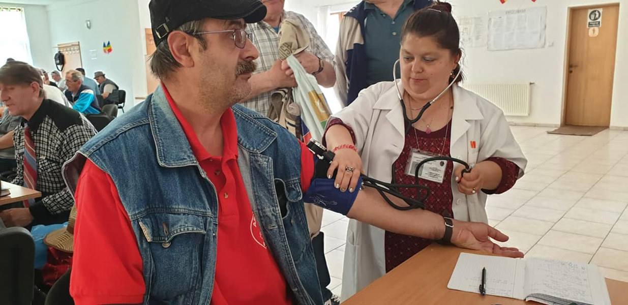 Read more about the article Hunedoara: Pensionarii din municipiu îşi pot verifica starea de sănătate la Centrul de Recreere