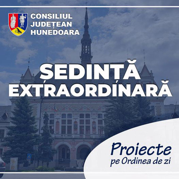 Read more about the article Şedință extraordinară, luni, la Consiliul Judeţean