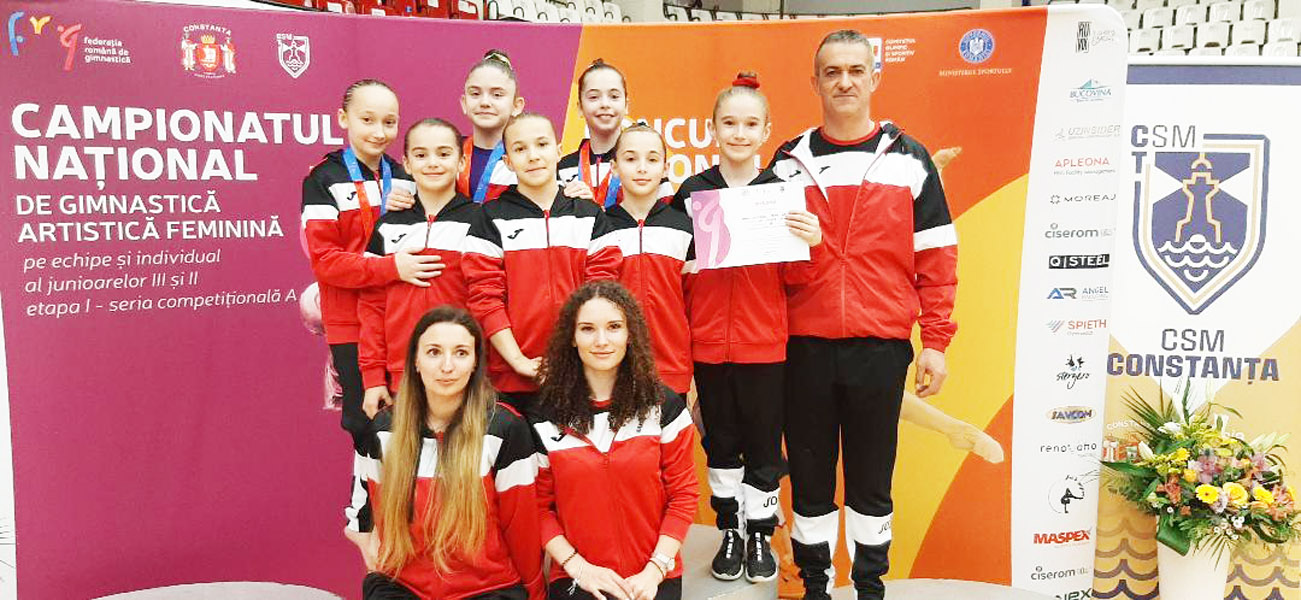 Read more about the article Gimnastică: LPS Cetate Deva are o junioară medaliată cu aur la naţionale