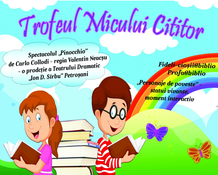 Read more about the article “Trofeul Micului Cititor”, la Biblioteca Judeţeană