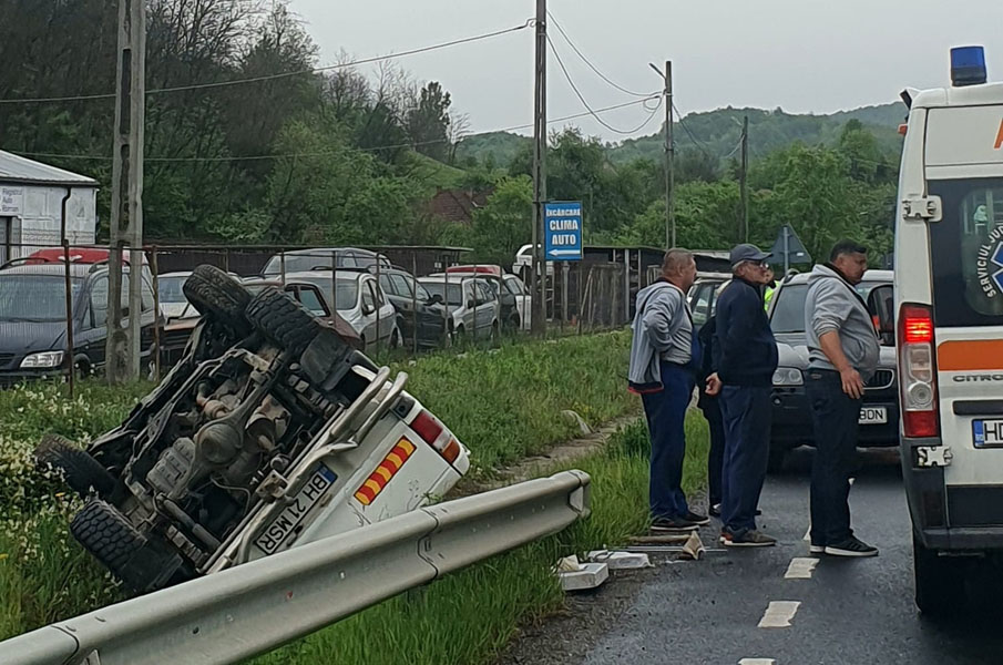 Read more about the article Accident de circulaţie la Luncoiu de Jos
