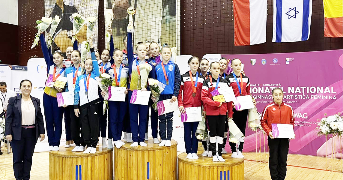 Read more about the article Gimnastică: Gimnastele din Deva, pe podium la Campionatul naţional