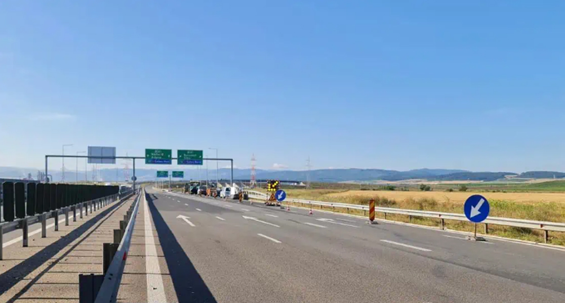 Read more about the article RESTRICȚII de circulație pe Autostrada A10, la nodul rutier Sebeș
