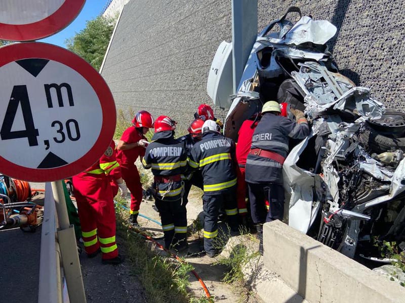 Read more about the article Accident rutier grav între Şoimuş şi Deva