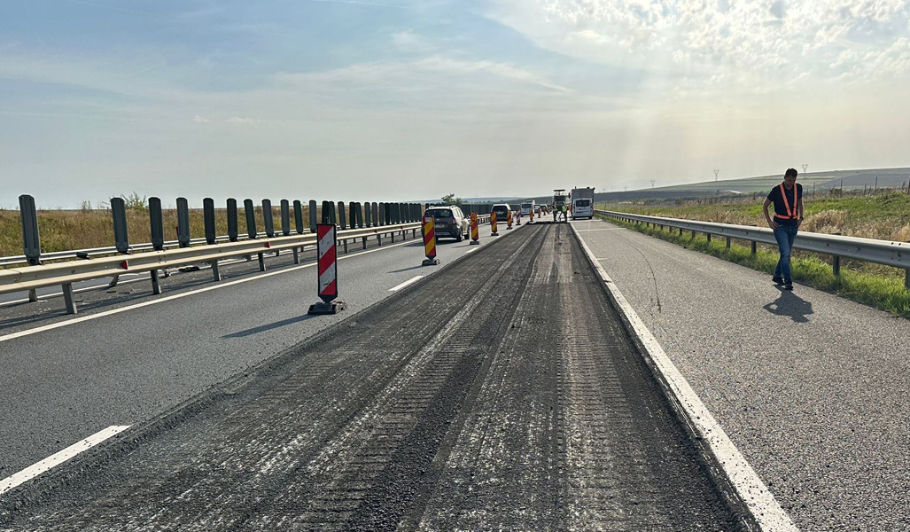 Read more about the article Atenţie, şoferi! Se execută lucrări pe A1, în zona localităţii Recaş