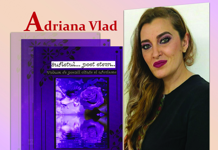 Read more about the article „Sufletul… poet etern…” – un nou volum de poezii semnat  Adriana Vlad se lansează la Călan