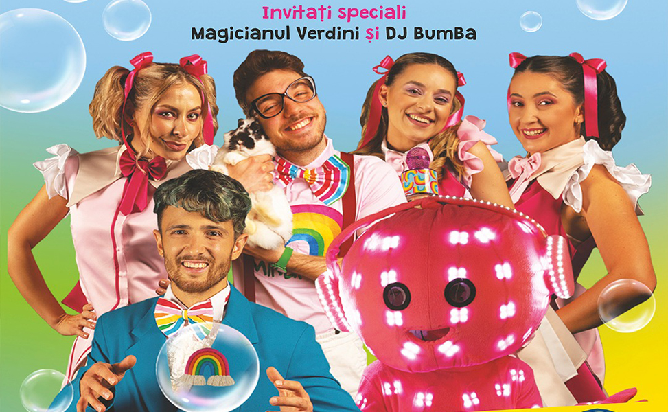 Read more about the article Spectacol pentru copii –  „Magie în baloane de săpun” la Deva
