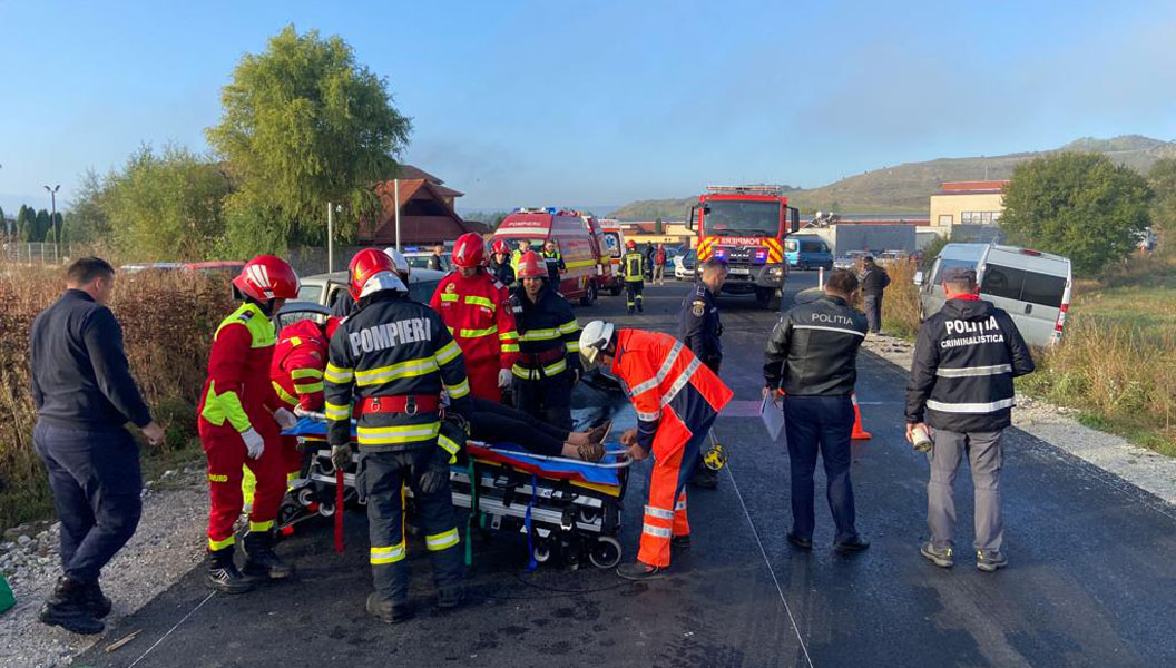 Read more about the article Accident de circulaţie la Simeria. Trei persoane au ajuns la spital